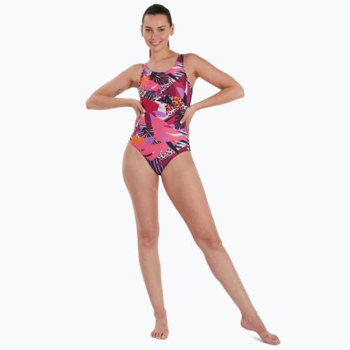 Купальник суцільний жіночий Speedo Allover U-Back рожевий 68-07336G738