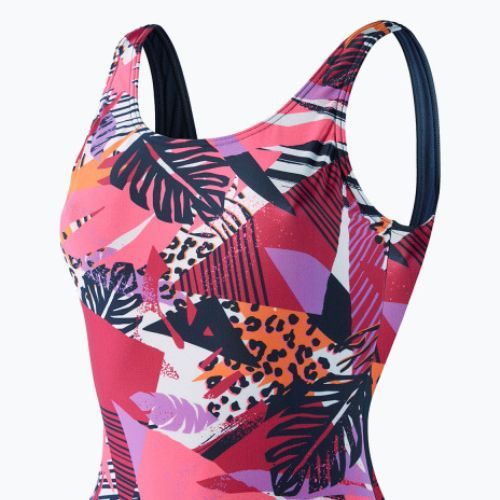 Купальник суцільний жіночий Speedo Allover U-Back рожевий 68-07336G738