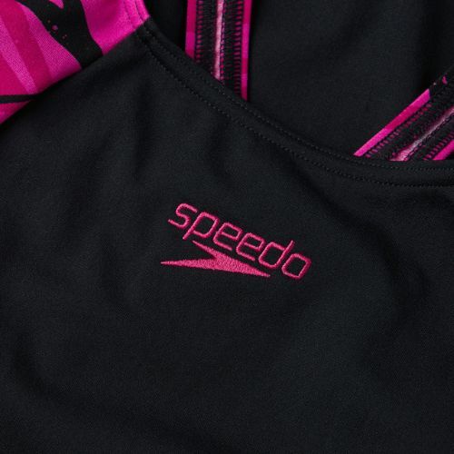 Купальник суцільний жіночий Speedo Hyperboom Splice Muscleback чорний 68-13470G720