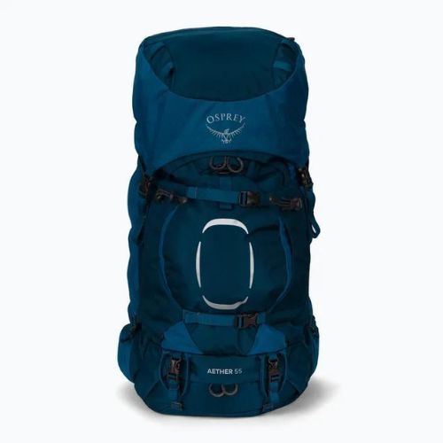 Рюкзак трекінговий чоловічий Osprey Aether 55 l блакитний 10002879