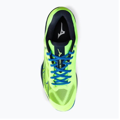 Кросівки для падл-тенісу чоловічі Mizuno Wave Exceed Lgtpadel жовте 61GB2222