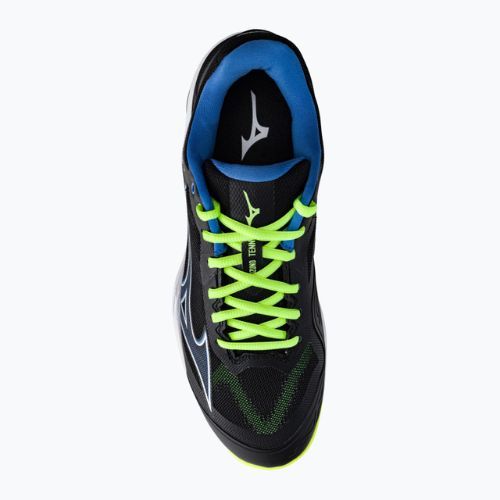 Кросівки для тенісу чоловічі Mizuno Wave Exceed Light AC чорні 61GA2218