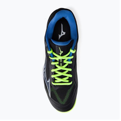 Кросівки для тенісу чоловічі Mizuno Wave Exceed Light CC чорні 61GC2220