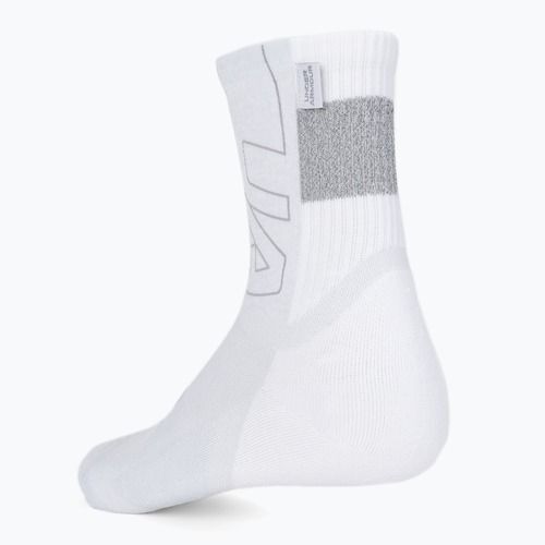 Шкарпетки тренувальні Under Armour ArmourDry Run Crew білі UAR-1361156100
