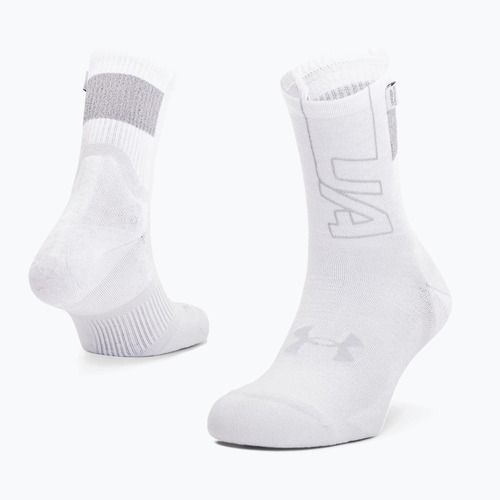 Шкарпетки тренувальні Under Armour ArmourDry Run Crew білі UAR-1361156100