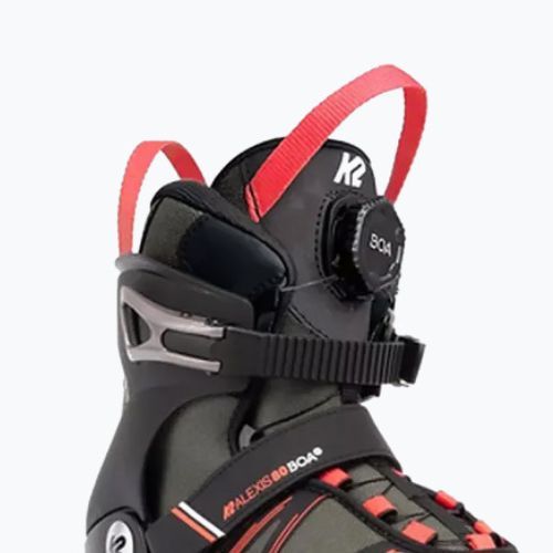 Роликові ковзани жіночі K2 Alexis 80 Boa сірі 30G0317