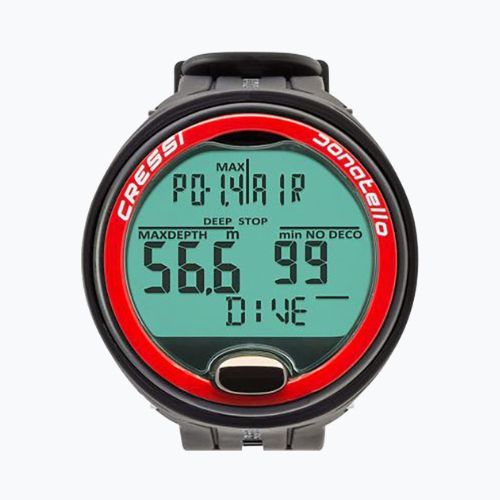 Комп'ютер для підводного плавання Cressi Donatello Diving black/red
