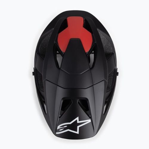 Шолом велосипедний Alpinestars Vector Pro Atom black/red matt