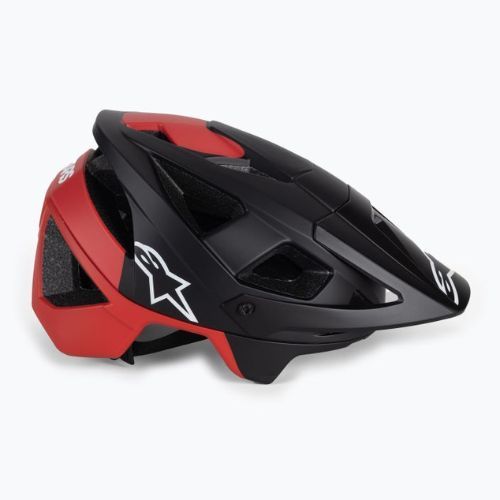 Шолом велосипедний Alpinestars Vector Pro Atom black/red matt