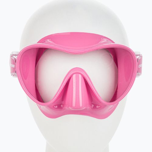 Маска для дайвінгу Cressi F1 Small pink
