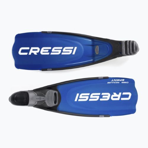 Ласти для дайвінгу Cressi Gara Modular Sprint blue metal