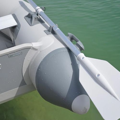 Човен надувний 2-місний Viamare 190 Slat сірий 1126157