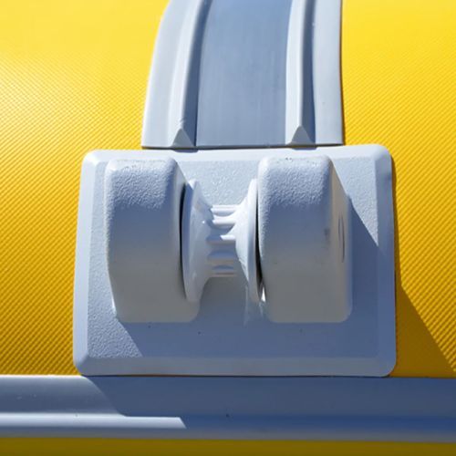 Човен надувний 2-місний Viamare 230 S Slat сіро-жовтий 1126148