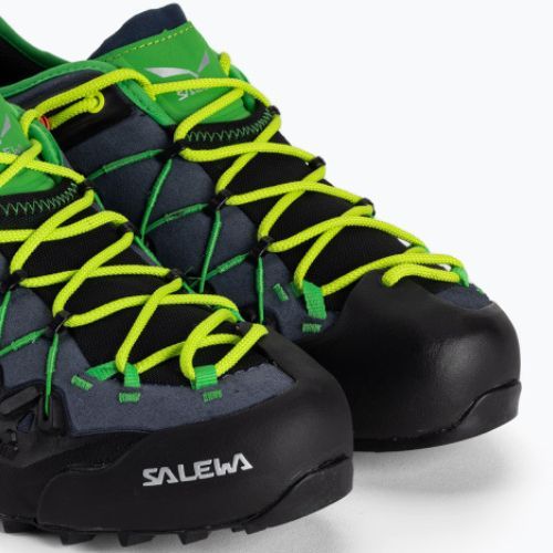Кросівки для трекінгу чоловічі Salewa Wildfire Edge синьо-жовті 00-0000061346