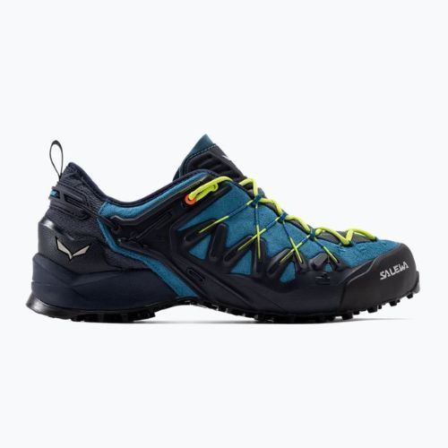 Кросівки  для трекінгу чоловічі Salewa Wildfire Edge блакитно-жовті 0000061346