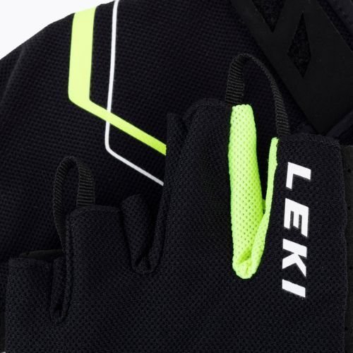 Рукавиці для скандинавської ходьби LEKI Multi Breeze Short чорні 649704302060