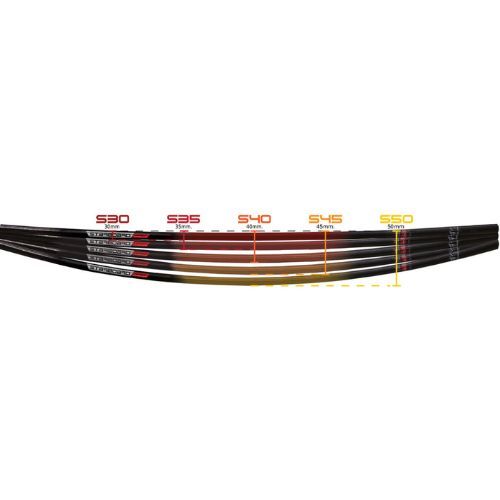 SUP-весло 2-компонентне Starboard Enduro Tiki Tech 26mm Carbon S40
