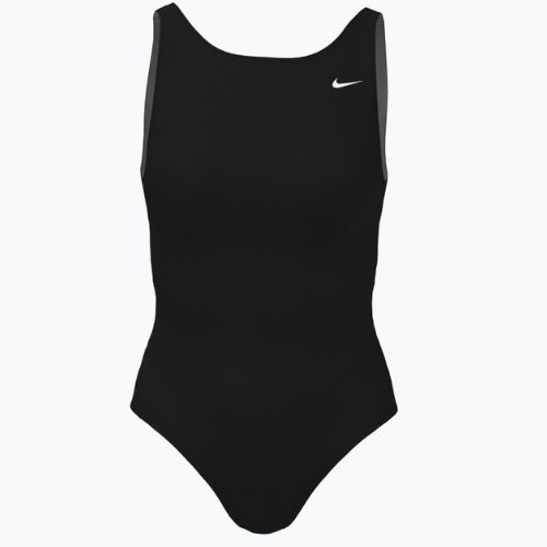 Купальник суцільний жіночий Nike Hydralock Sculpt U-Back чорний NESSC200-001