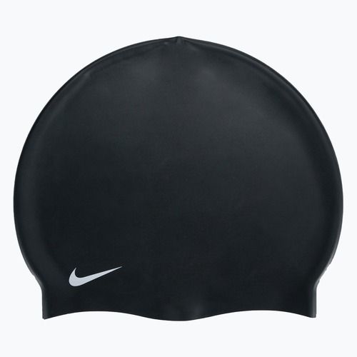 Шапочка для плавання Nike Solid Silicone чорна 93060-011