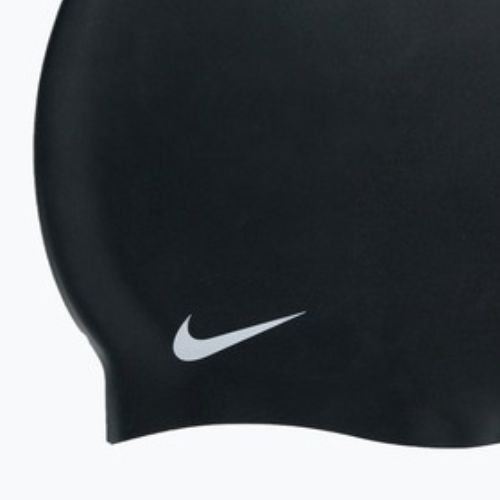 Шапочка для плавання Nike Solid Silicone чорна 93060-011