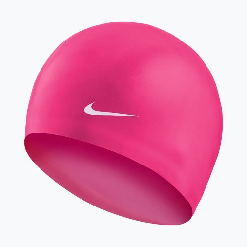 Шапочка для плавання Nike Solid Silicone рожева 93060-672