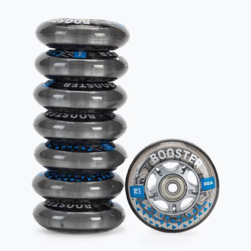 Колеса для роликових ковзанів K2 Booster 76mm/80A ILQ 5 8 шт. чорні 30F3006/11