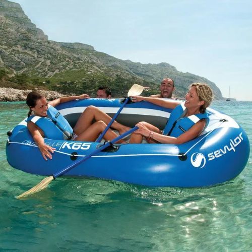 Човен надувний Sevylor Caravelle KK 65 + wiosła блакитний 2000009550