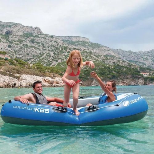 Човен надувний Sevylor Caravelle KK 85 2+1 блакитний 2000009551
