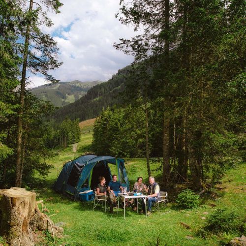 Намет кемпінговий для 4-х осіб Coleman Aspen 4 blue