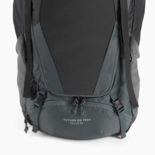 Рюкзак трекінговий жіночий deuter Futura Air Trek 55 + 10 l SL black/graphite