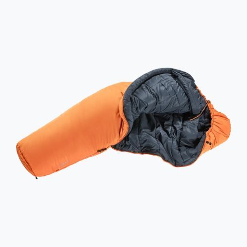 Спальний мішок deuter Orbit -5° regular/left mandarine/ink