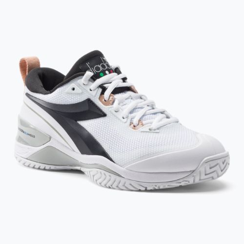 Кросівки для тенісу жіночі Diadora Speed Blushield 5 AG біло-чорні DD-101.176941