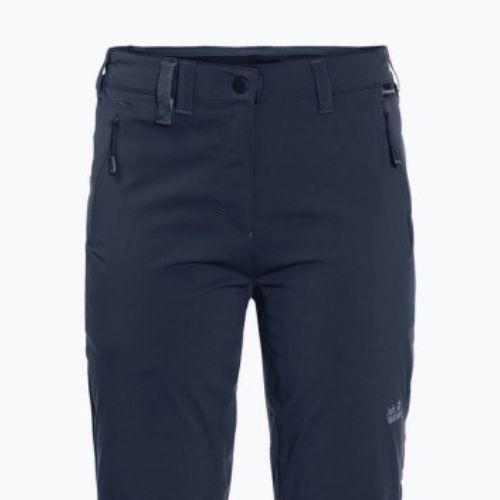 Штани софтшел жіночі Jack Wolfskin Activate Light сині 1503842_1910