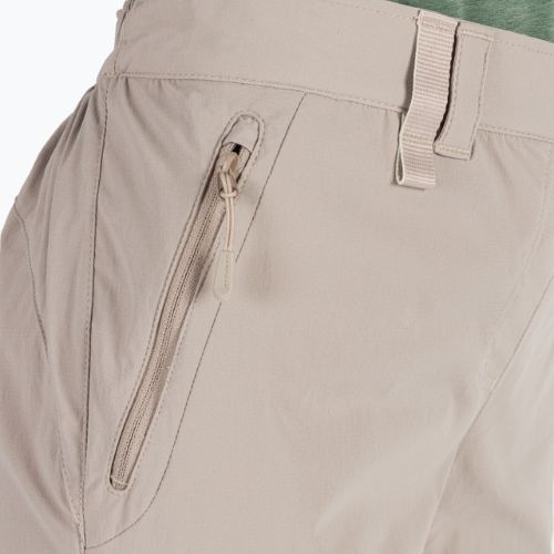 Шорти софтшел жіночі Jack Wolfskin Activate Light 3/4 бежеві 1503721_5041
