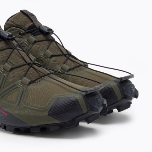 Кросівки для бігу чоловічі Salomon Speedcross 5 Wide grape leaf/black