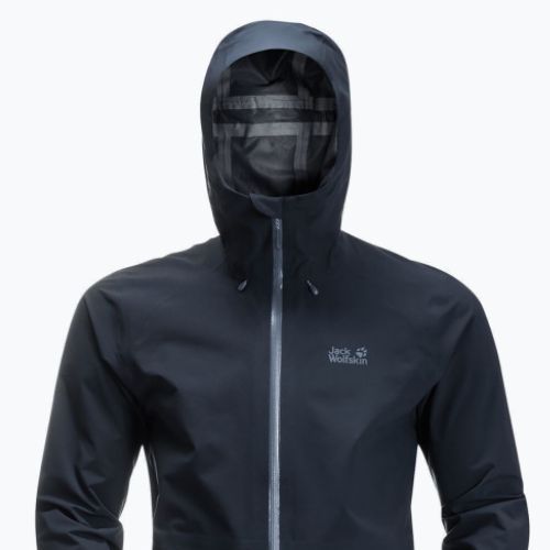 Куртка хардшел чоловіча Jack Wolfskin Highest Peak синя 1115131_1033