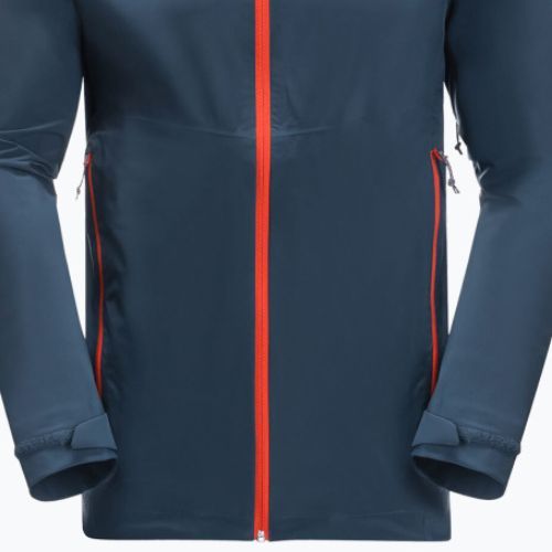 Куртка дощовик чоловіча Jack Wolfskin Highest Peak 2.5L синя 1114961_1383
