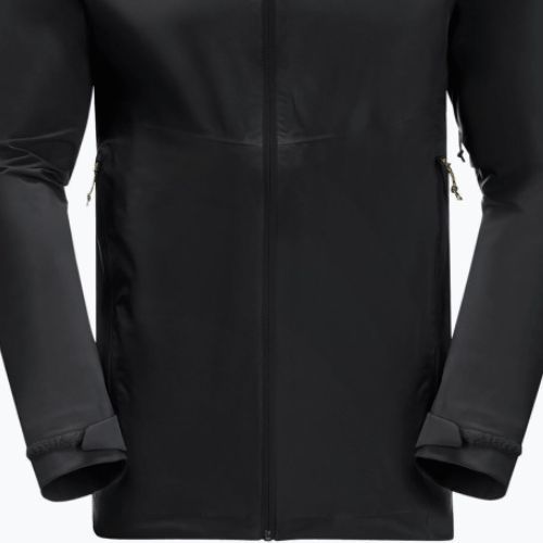 Куртка хардшел чоловіча Jack Wolfskin Highest Peak 2.5L чорна 1114961_6000