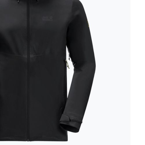 Куртка хардшел чоловіча Jack Wolfskin Highest Peak 2.5L чорна 1114961_6000