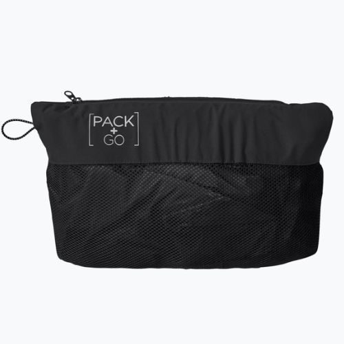 Куртка хардшел чоловіча Jack Wolfskin Pack & Go Shell чорна 1111503_6000