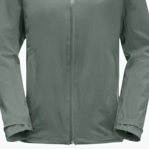 Куртка хардшел жіноча Jack Wolfskin Pack & Go Shell зелена 1111514_4311