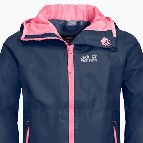 Курта дощовик дитяча Jack Wolfskin Rainy Days синя 1604815_1024