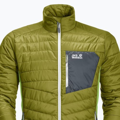 Пуховик чоловічий Jack Wolfskin Routeburn зелений 1205415_4131