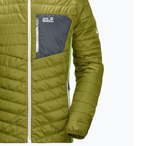 Пуховик чоловічий Jack Wolfskin Routeburn зелений 1205415_4131