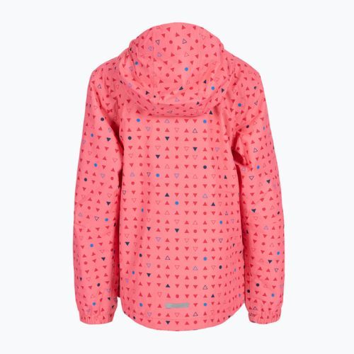 Курта дощовик дитяча Jack Wolfskin Tucan Dotted рожева 1608891_7669