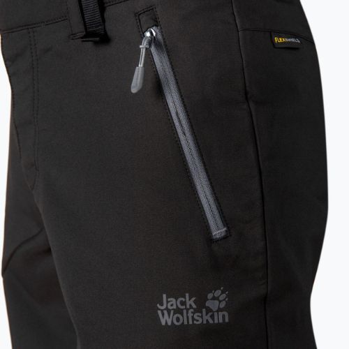 Шорти трекінгові чоловічі Jack Wolfskin Active Track чорні 1503791_6000