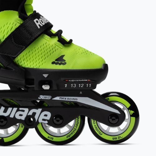 Роликові ковзани дитячі Rollerblade Microblade жовті 7102000215