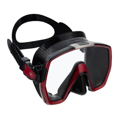 Маска для дайвінгу TUSA Freedom Hd Mask чорно-червона M-1001