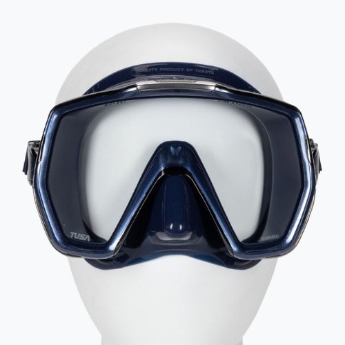 Маска для дайвінгу TUSA Freedom Hd Mask блакитна M-1001