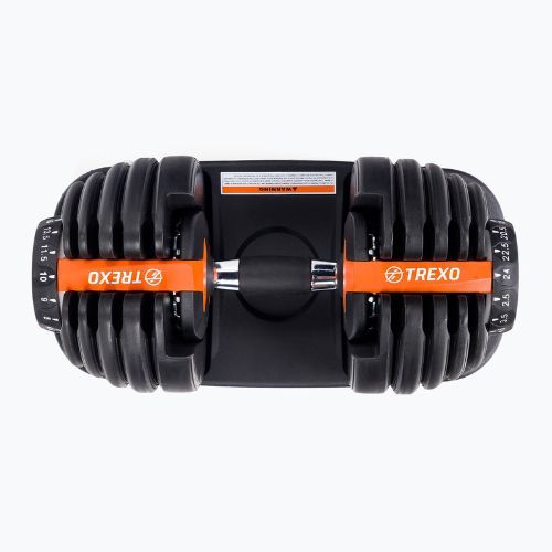 Гантель регульована XTREXO чорна ADT-24 24 кг